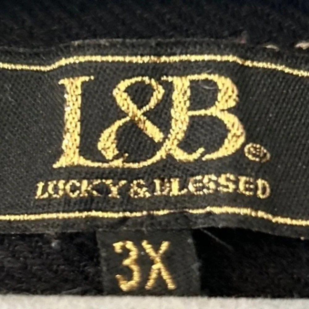 Lucky‎ & Blessed Purple Serape Button Up Tunic Cowboy Rodeo Western Vintage